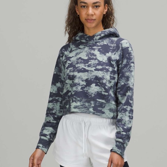 lululemon athletica Tops - Lululemon Loungeful Cropped Hoodie